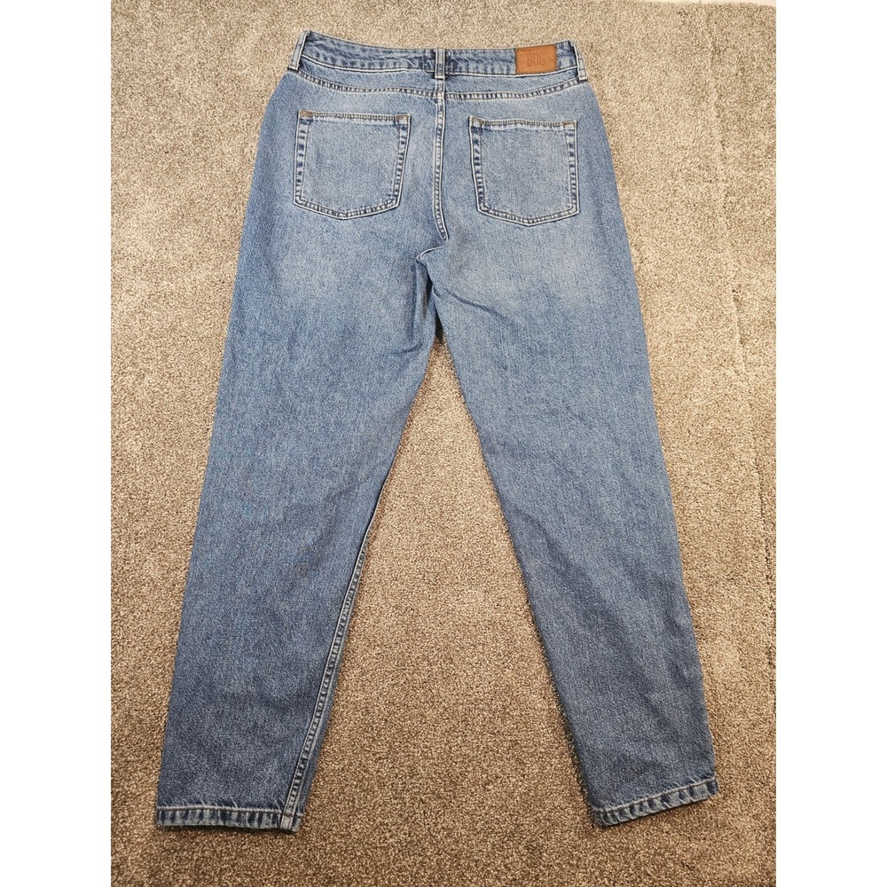 BDG Urban Outfitters Mom Jeans Blue High Waisted Seam Detail W31 L32 Womens - Picture 6 of 15